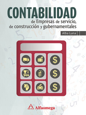 cover image of Contabilidad de empresas de servicio, de construcción y gubernamentales